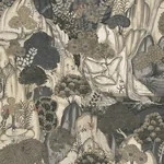 York Designer Series Falling Waters Neutral Scenic Wallpaper - SKU VR1555
