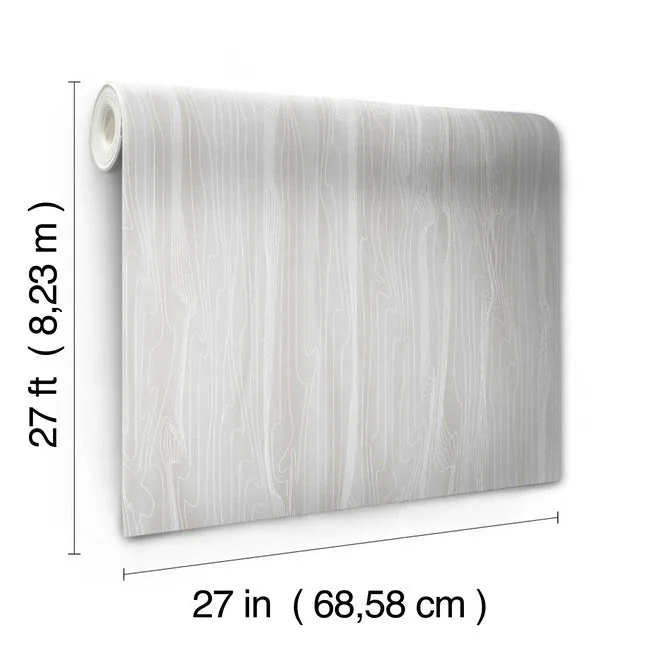 York Designer Series Fantasy Faux Bois Grey & White Wallpaper | Wallpaper Twins York Designer Series Fantasy Faux Bois Grey & White Wallpaper - SKU DT5034