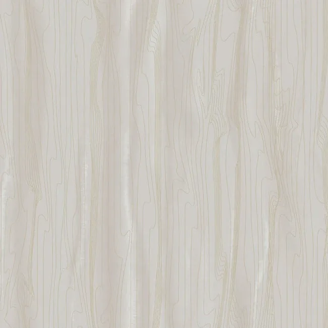 DT5032 | Fantasy Faux Bois Taupe & Gold Wallpaper