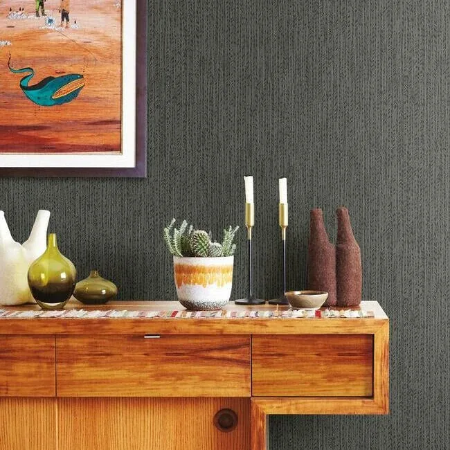 York Designer Series Feather Fletch Black Wallpaper | Wallpaper Twins York Designer Series Feather Fletch Black Wallpaper - SKU HO2139