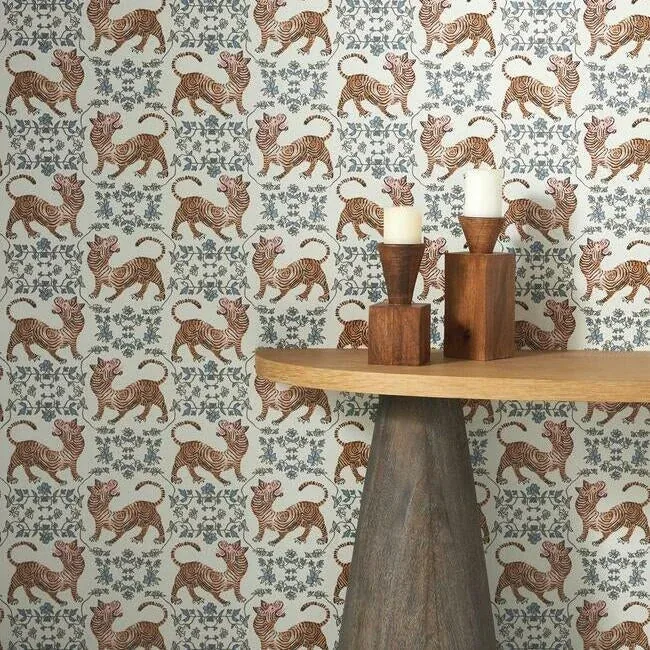 York Designer Series Ferrandi Blue Wallpaper | Wallpaper Twins York Designer Series Ferrandi Blue Wallpaper - SKU CH1421