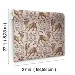 York Designer Series Ferrandi Light Pink Wallpaper - SKU CH1420