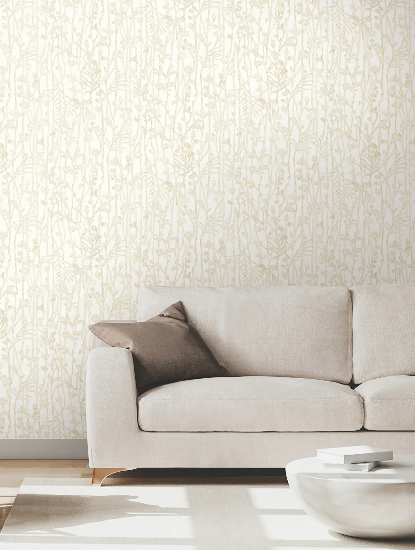 York Designer Series Filigree Beige Abstract Wallpaper - SKU VR1559