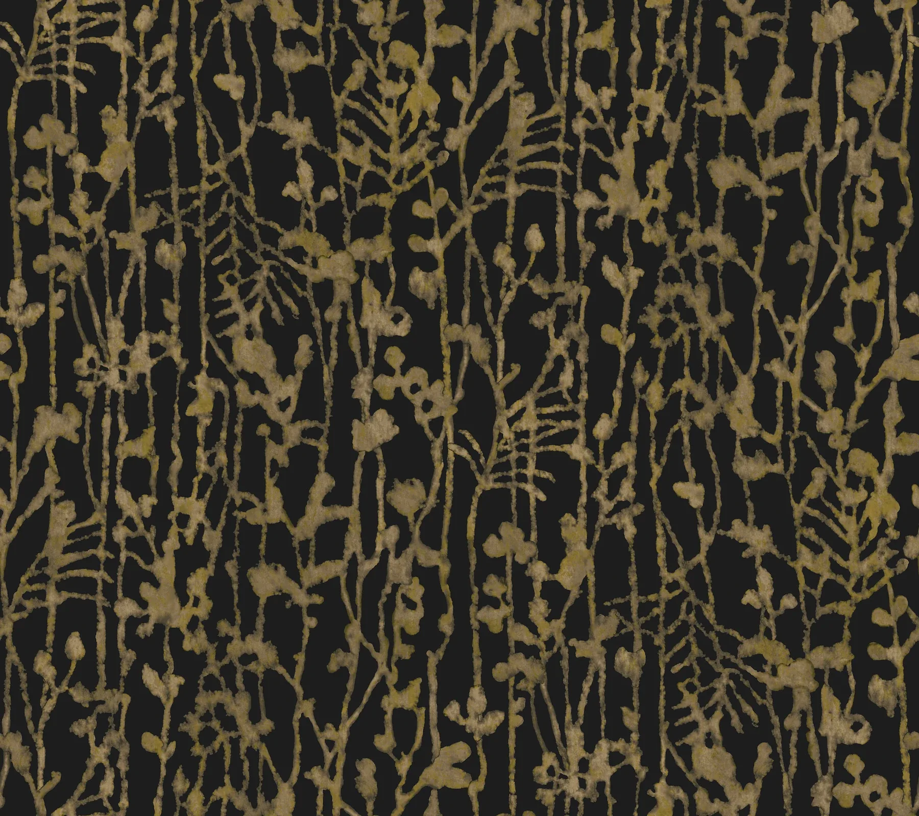 VR1562 | Filigree Black Abstract Wallpaper