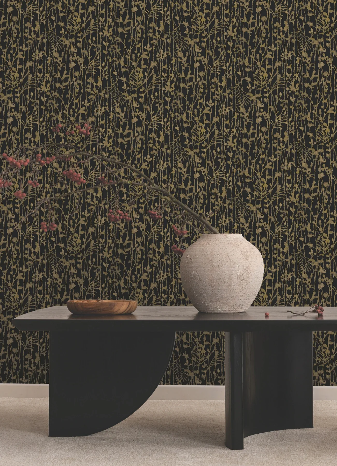 York Designer Series Filigree Black Abstract Wallpaper | Wallpaper Twins York Designer Series Filigree Black Abstract Wallpaper - SKU VR1562