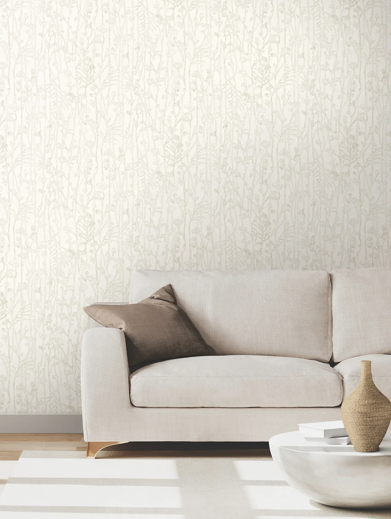 York Designer Series Filigree Pearl Abstract Wallpaper - SKU VR1558