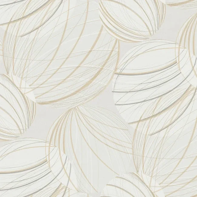 EV3906 | Floating Lanterns Blonde Wallpaper