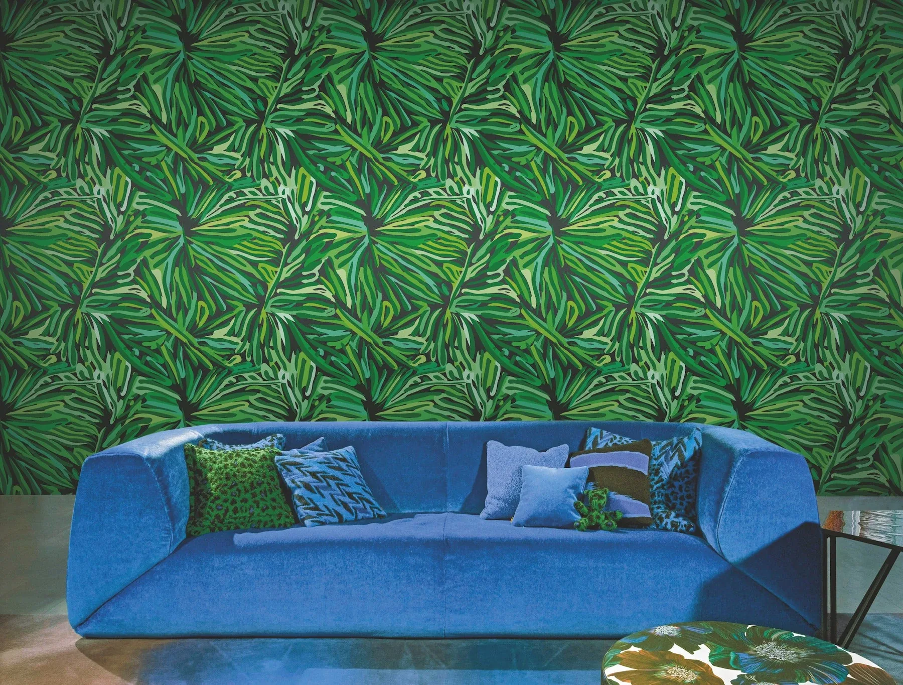 York Designer Series Flora Green Wallpaper - SKU MI10577