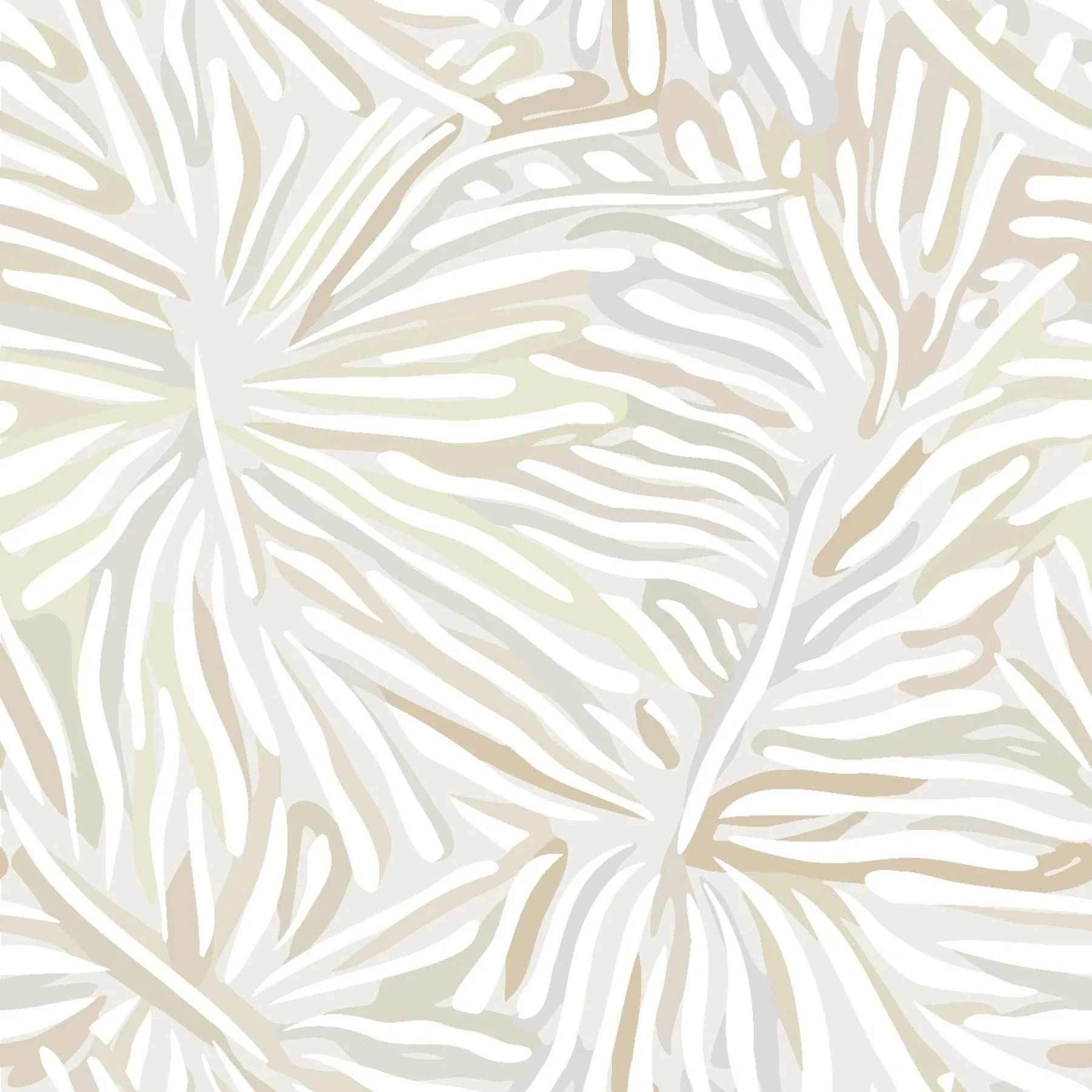York Designer Series Flora Neutral Wallpaper - SKU MI10576