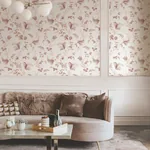 York Designer Series Floral Lace Brick Wallpaper - SKU MX9684