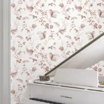 York Designer Series Floral Lace Brick Wallpaper - SKU MX9684