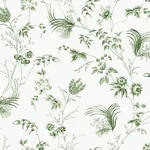 York Designer Series Floral Lace Green Wallpaper | Wallpaper Twins York Designer Series Floral Lace Green Wallpaper - SKU MX9680