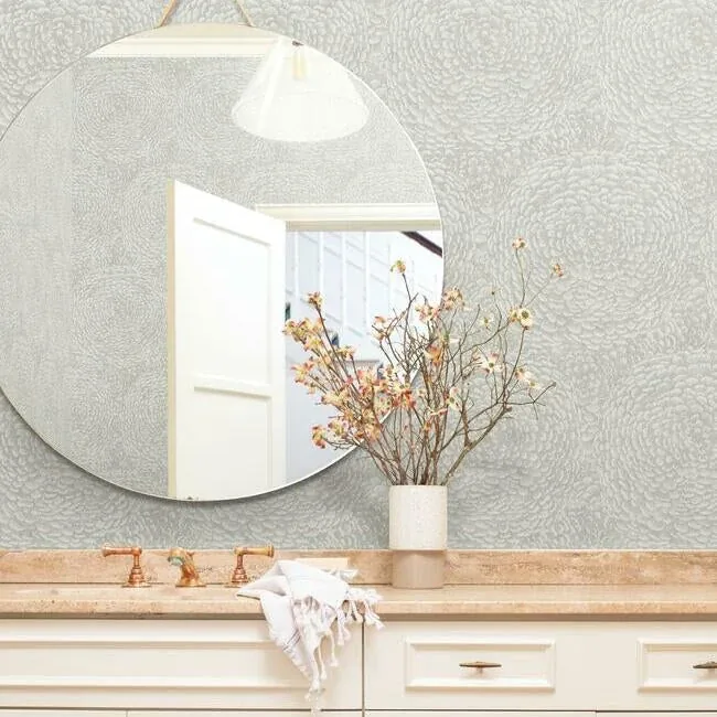 York Designer Series Floret Off White Wallpaper - SKU BO6753