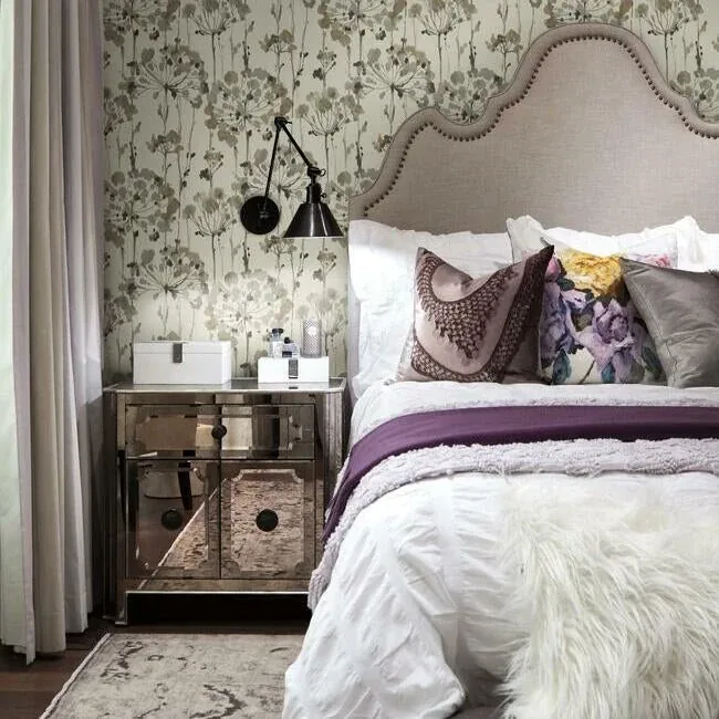 York Designer Series Flourish Beige Wallpaper - SKU CI2425