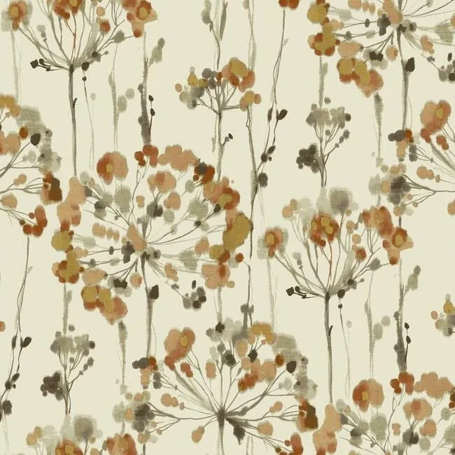 CN2105 | Flourish Cream & Gold Metallic Wallpaper