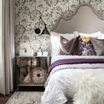 York Designer Series Flourish Purple Wallpaper - SKU CI2424
