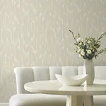 York Designer Series Flowing Taupe Wallpaper - SKU DF3364