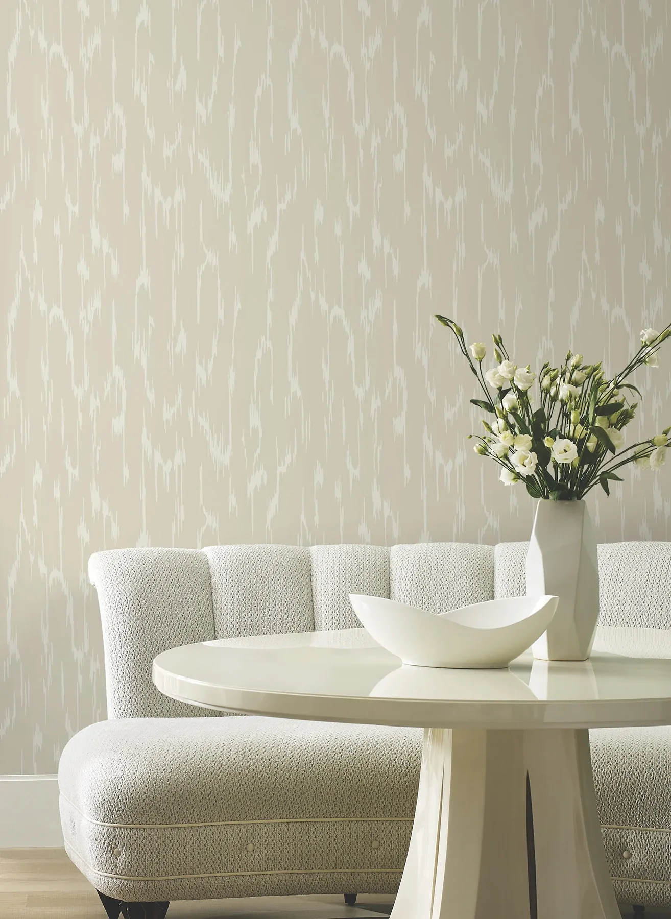 York Designer Series Flowing Taupe Wallpaper - SKU DF3364
