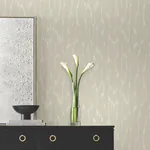 York Designer Series Flowing Taupe Wallpaper - SKU DF3364