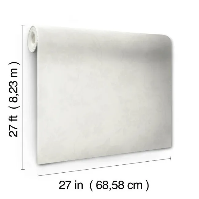 York Designer Series Flutter Vine Light Neutral Wallpaper - SKU DT5026