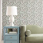 York Designer Series Framboise Blush Berry Vines Wallpaper - SKU VP1414