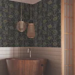 York Designer Series French Marigold Black & Gold Wallpaper - SKU ZA8017