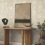 York Designer Series French Marigold Taupe & Gold Wallpaper | Wallpaper Twins York Designer Series French Marigold Taupe & Gold Wallpaper - SKU ZA8018