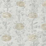 York Designer Series French Marigold White & Gold Wallpaper - SKU AF6516
