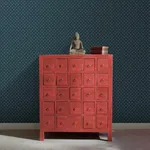 York Designer Series Fretwork Blue Wallpaper - SKU AF6528