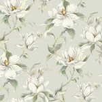 York Designer Series Garden Jewels Warm Grey Wallpaper - SKU DF3314