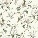 York Designer Series Garden Jewels White Wallpaper - SKU DF3311