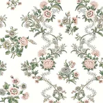 York Designer Series Genevieve Blush Floral Trail Wallpaper - SKU VP1425