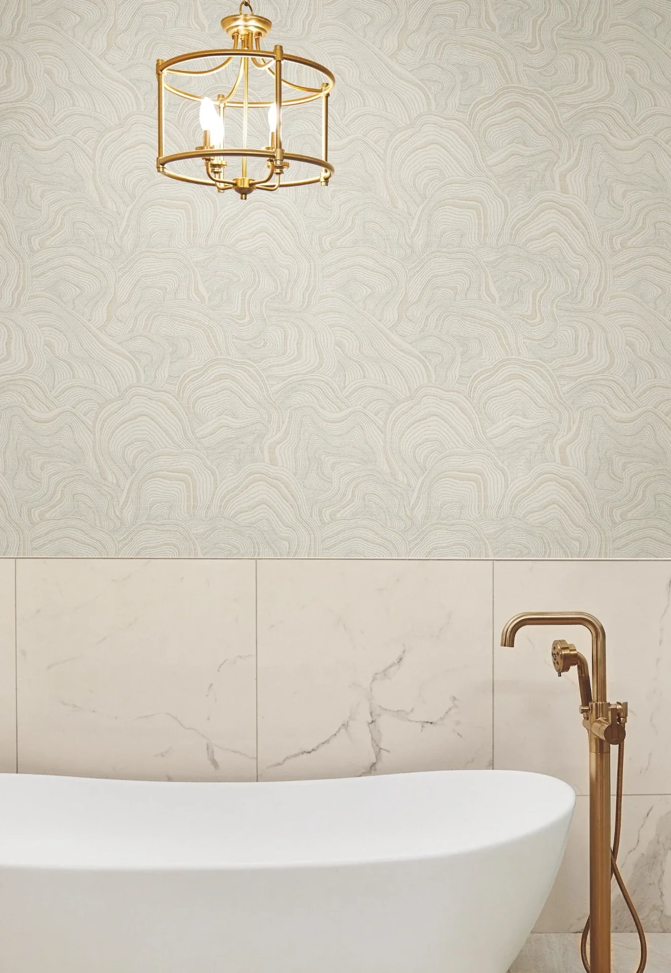York Designer Series Geodes Taupe Wallpaper | Wallpaper Twins York Designer Series Geodes Taupe Wallpaper - SKU KT2164