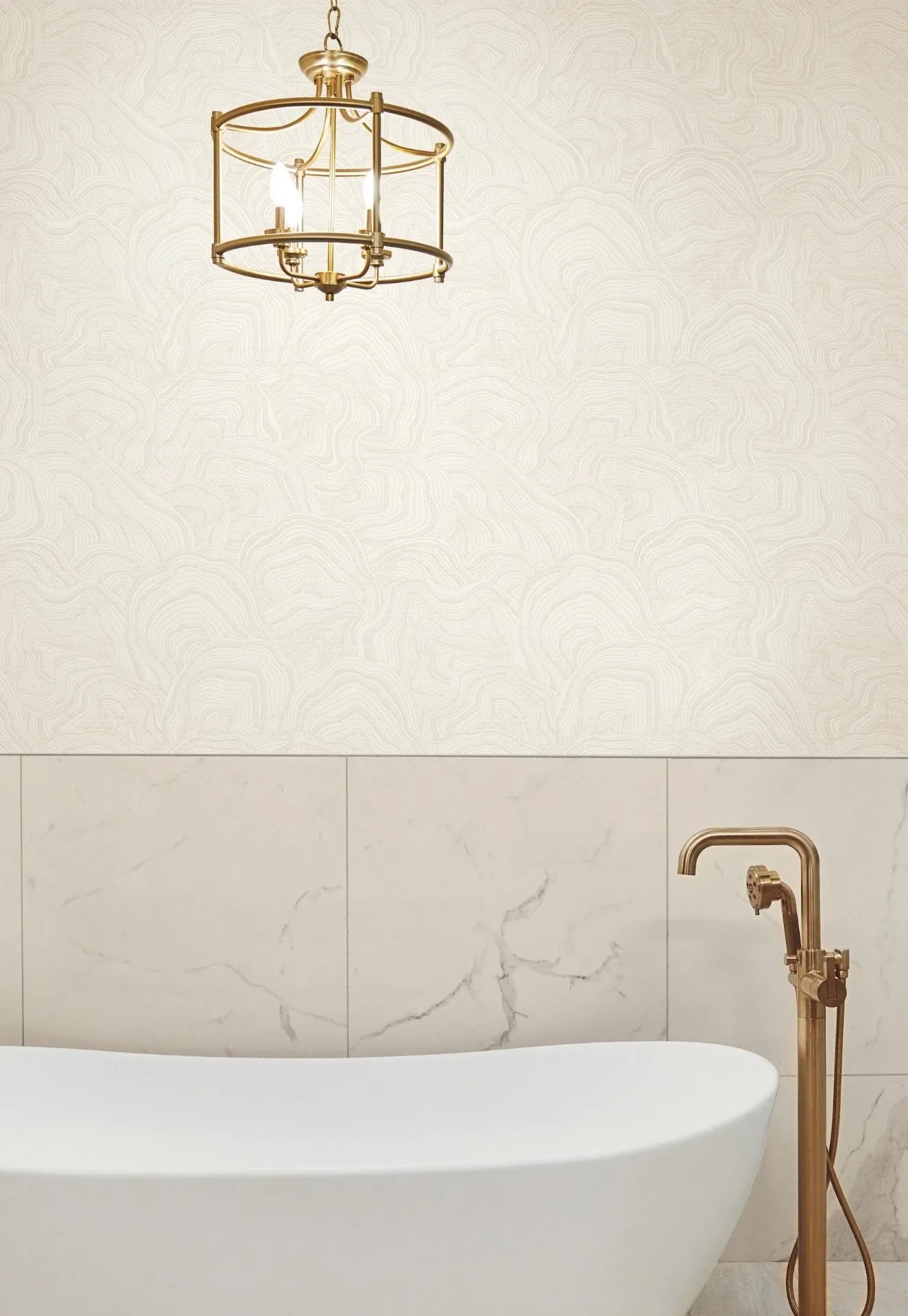 York Designer Series Geodes White Wallpaper - SKU GT4529