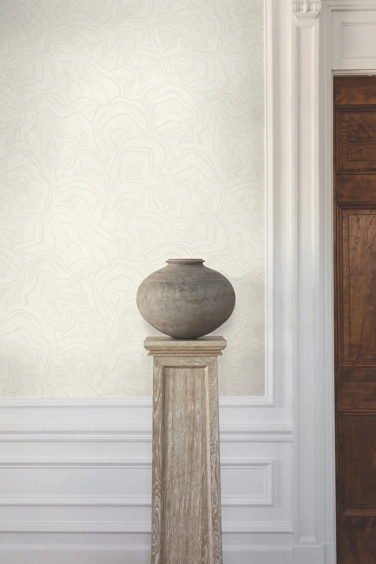 York Designer Series Geodes White Wallpaper - SKU GT4529