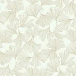 York Designer Series Gingko Toss Gold Wallpaper | Wallpaper Twins York Designer Series Gingko Toss Gold Wallpaper - SKU DD3741