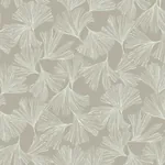 York Designer Series Ginkgo Toss Silver Wallpaper - SKU DD3746