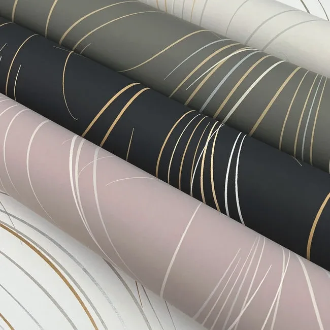 York Designer Series Graceful Wisp Blonde Wallpaper - SKU EV3937
