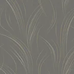 York Designer Series Graceful Wisp Charcoal Wallpaper - SKU EV3936
