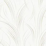 York Designer Series Graceful Wisp White Wallpaper - SKU EV3939