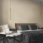 York Designer Series Harlowe White & Gold Wallpaper - SKU NW3592