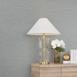 York Designer Series Hempfield Weave Sea Green Loomed Wallpaper - SKU LL4352