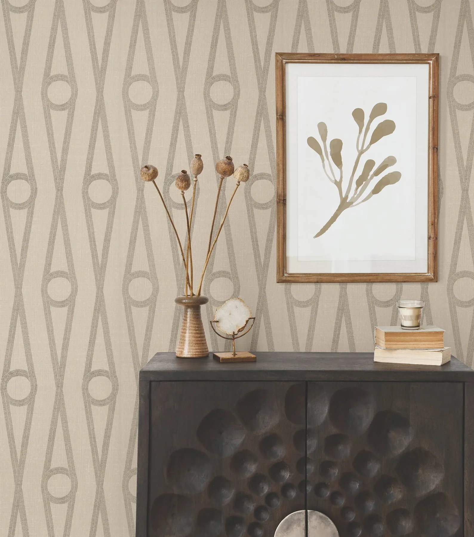 York Designer Series Henlein Gold Wallpaper - SKU AB3012