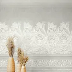 York Designer Series Henna Grey Wall Mural - SKU BO6742M