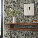 York Designer Series Heronwood Black Wallpaper - SKU AB3104