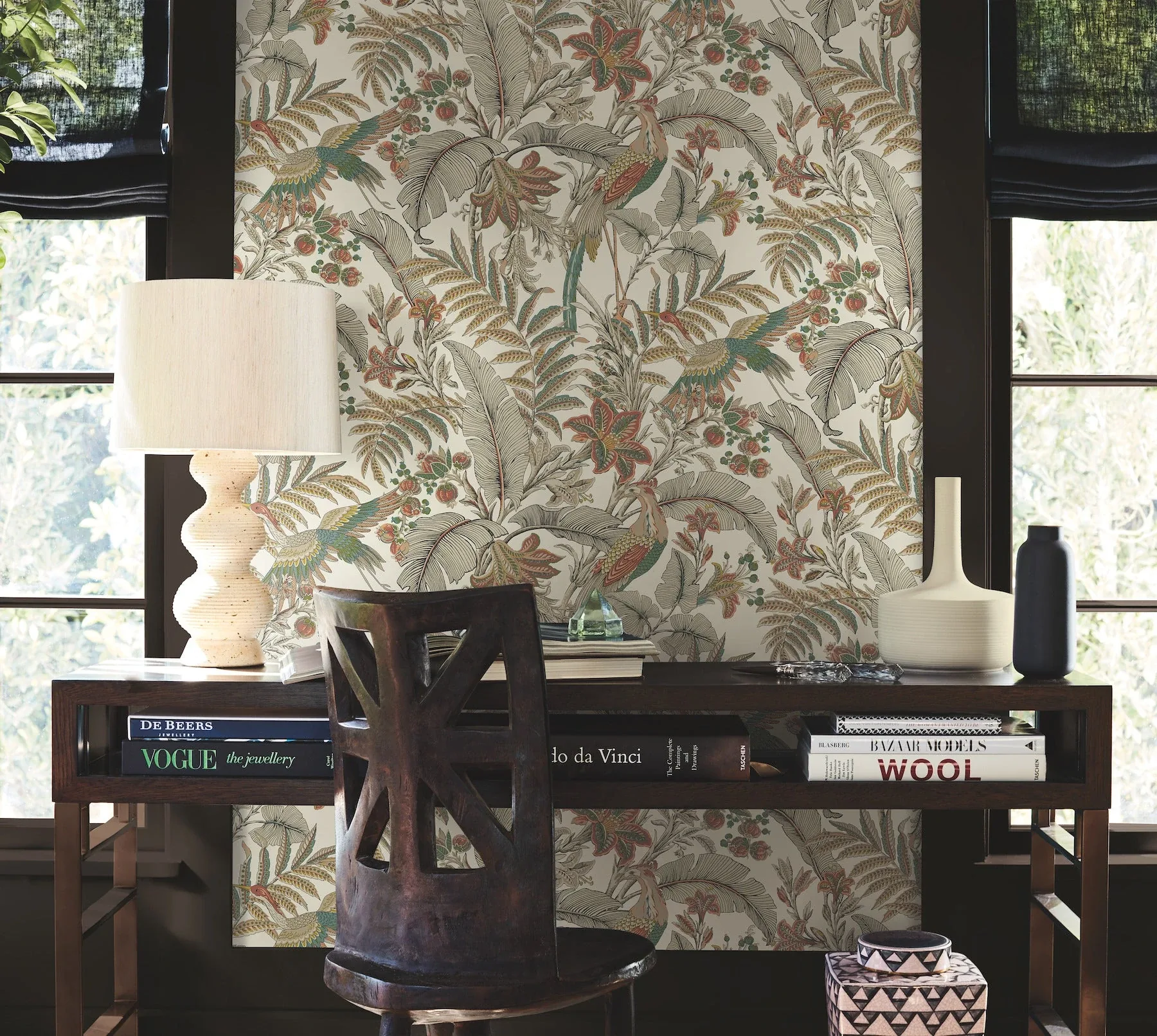 York Designer Series Heronwood Sedona Wallpaper - SKU AB3105