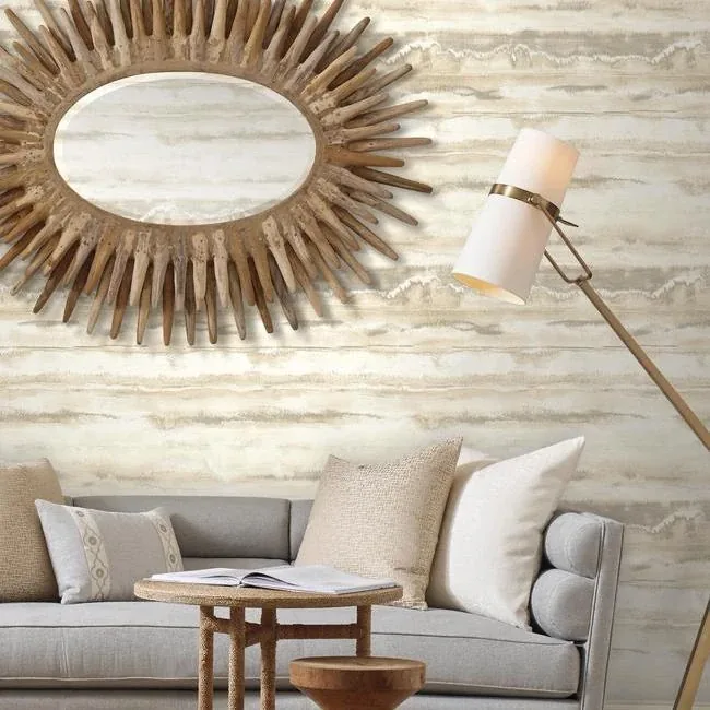 York Designer Series High Tide Cream Wallpaper - SKU NA0532
