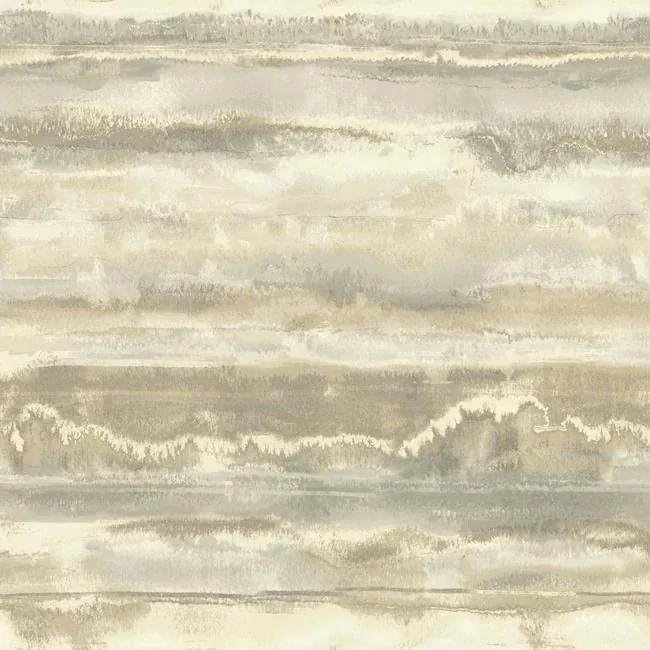 York Designer Series High Tide Sand Wallpaper - SKU NA0533
