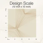 York Designer Series Honeycomb Sand & Gold Peel & Stick Wallpaper - SKU PSW1416RL
