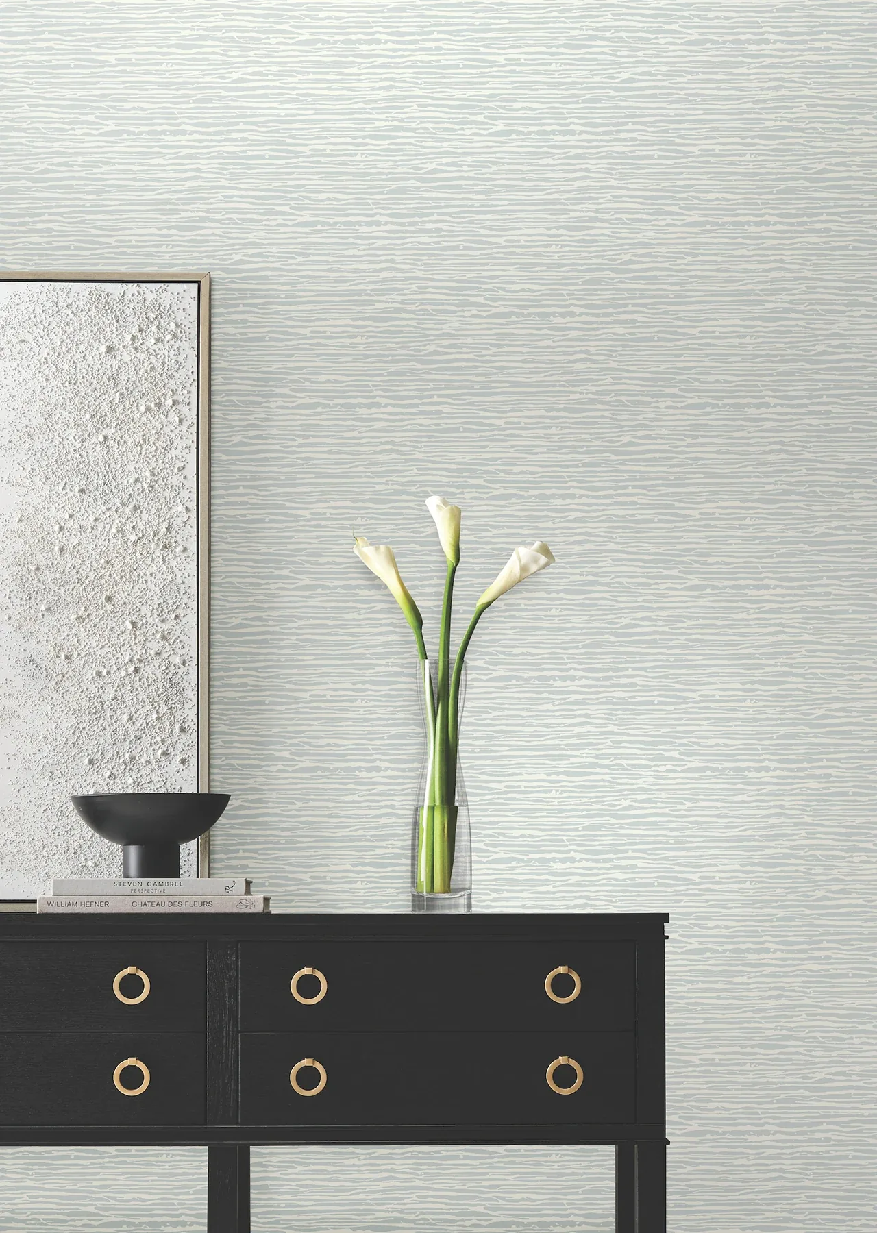 York Designer Series Horizons Blue Wallpaper - SKU DF3381